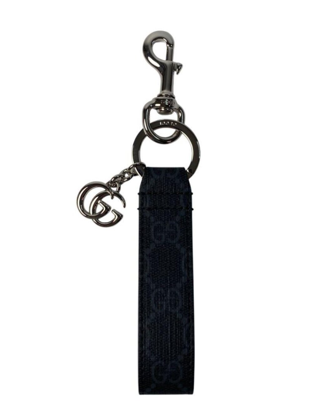 Gucci GG Supreme Marmont Key Ring Charm - Picture 3 of 9